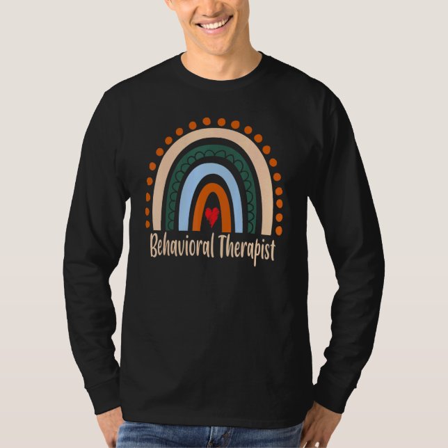Camiseta Agradecimiento a la graduación del arco iris boho  (Anverso)