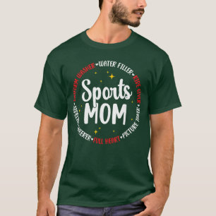 Camiseta Agradecimiento a la mamá de deportes Mamá deportiv