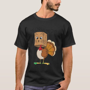 Camiseta Agradecimiento a un gato de Turquía Meow Funny Hom