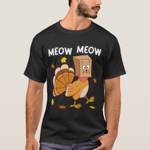 Camiseta Agradecimiento a un gato de Turquía Meow Funny Hom