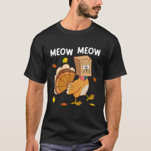 Camiseta Agradecimiento a un gato de Turquía Meow Funny Hom