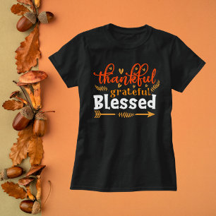 Camiseta Agradecimiento Agradecimiento Acción de Gracias