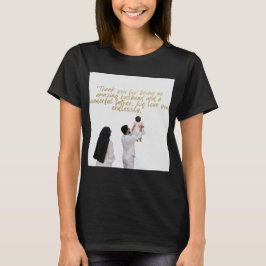 Camiseta Agradecimiento al esposo y padre