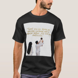 Camiseta Agradecimiento al esposo y padre