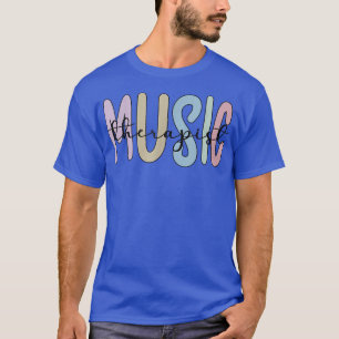 Camiseta Agradecimiento al Terapeuta Musical Terapia Musica