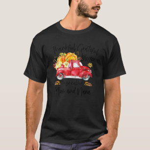 Camiseta Agradecimiento Bendecido De Ser Llamado Mamá Y Nan
