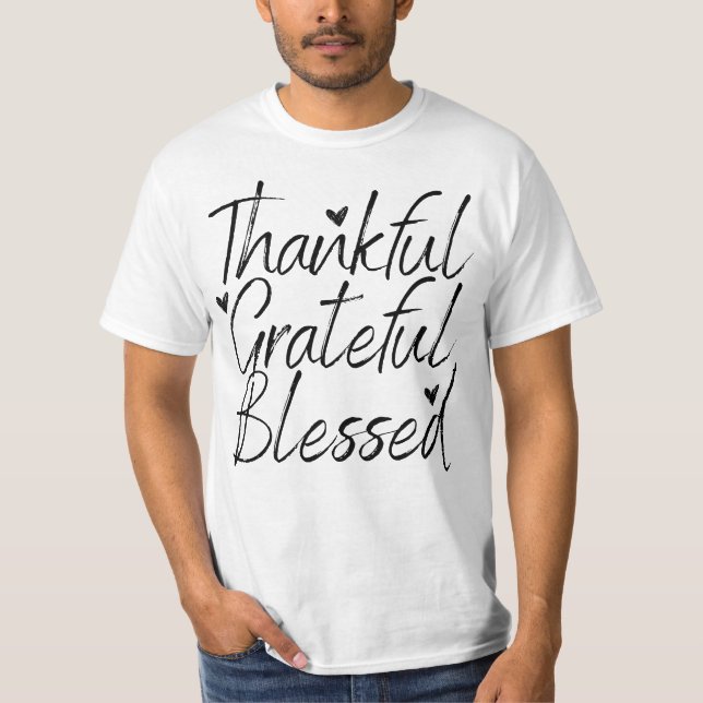 Camiseta Agradecimiento de agradecimiento (Anverso)