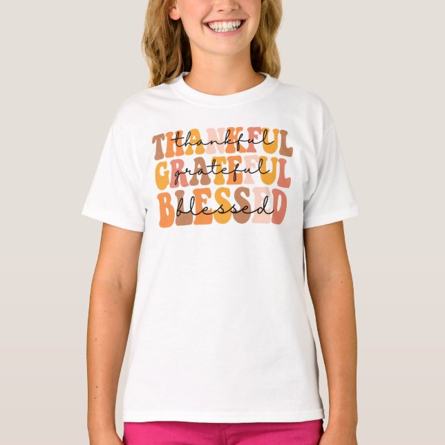 Camiseta Agradecimiento de agradecimiento (Anverso)