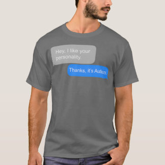 Camiseta Agradecimiento de burbuja de texto4