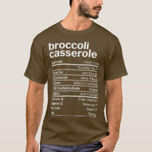 Camiseta Agradecimiento de la familia Broccoli Casserole Nu