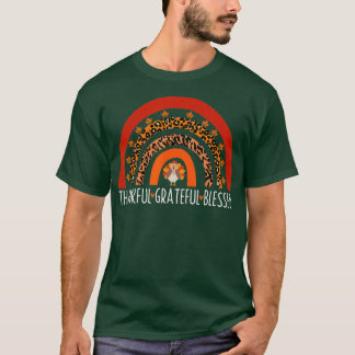 Camiseta AGRADECIMIENTO GRACIAS AL ACOGEDOR AIris Turquía T