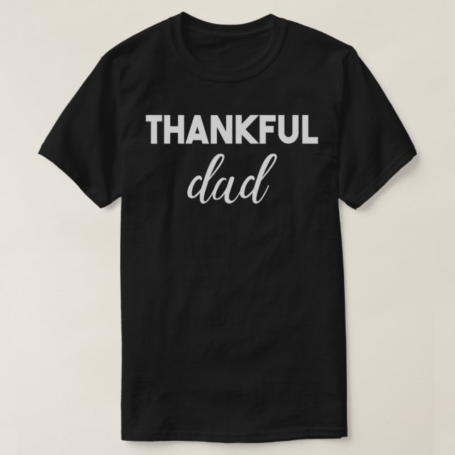 Camiseta Agradecimiento Padre Acción de Gracias (Diseño del anverso)