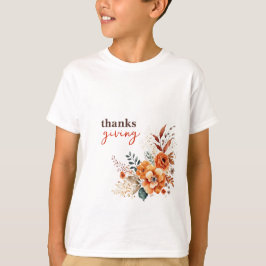 Camiseta agradecimiento por dar flores