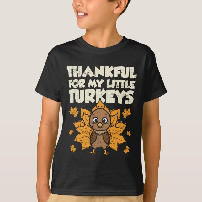 Camiseta Agradecimiento Por Mi Pequeño Enseñanza De Acción  (Anverso)