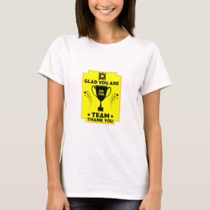 Camiseta Agradecimientos al equipo corporativo