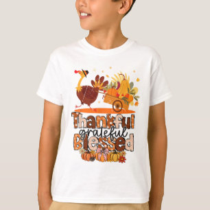 Camiseta Agradecimientos bendecidos por el cristianismo tur