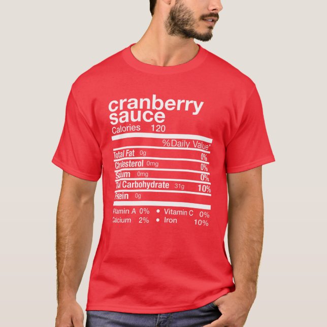 Camiseta Agradecimientos familiares a la nutrición con sals (Anverso)
