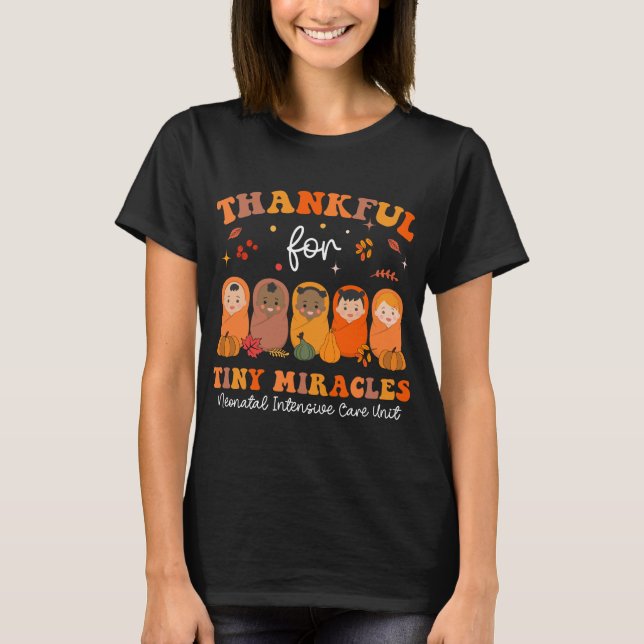 Camiseta Agradecimientos por los pequeños milagros de la NI (Anverso)
