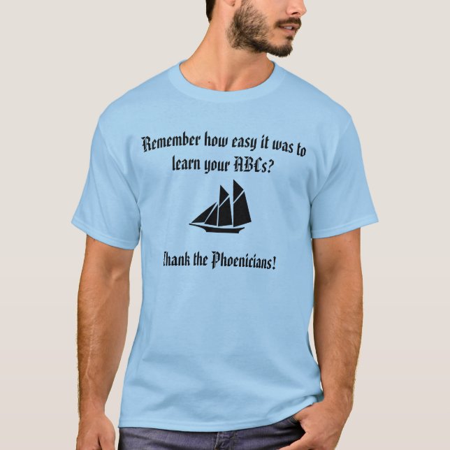 Camiseta Agradezca a los Phoenicians (Anverso)