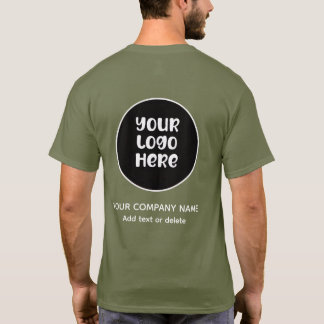 Camiseta Agrega el logotipo de tu empresa / compañía