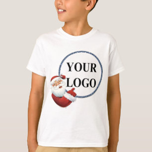 Camiseta Agrega tu logo Navidad Fiesta