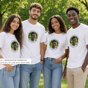 Camiseta Agrega tu propia foto y título de campaña electora