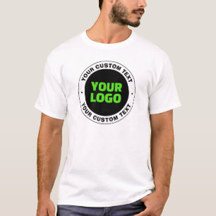 Camiseta Agrega tu propio logotipo comercial o diseño carga