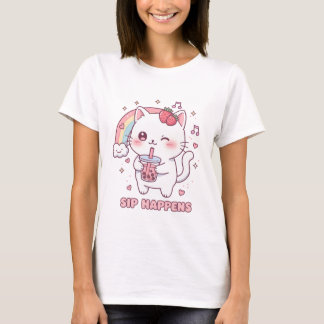 Camiseta Agrega un toque extra de dulzura a tu estilo con e