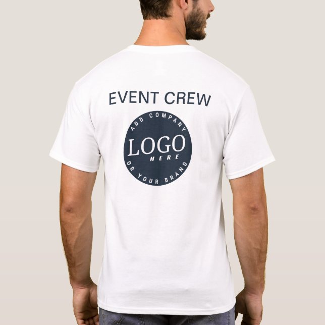 Camiseta Agregar el equipo del evento de dirección del siti (Reverso)