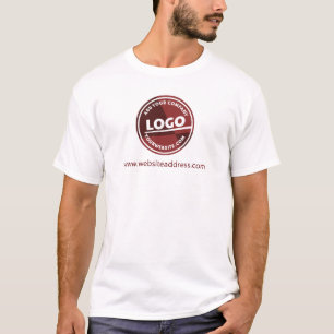 Camiseta Agregar logotipo de marca Propietario de la empres