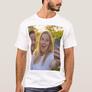 Camiseta Agregar personalización de selfie