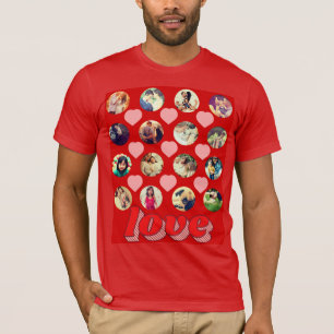 Camiseta Agregar sus propias fotos de Personalizado de foto