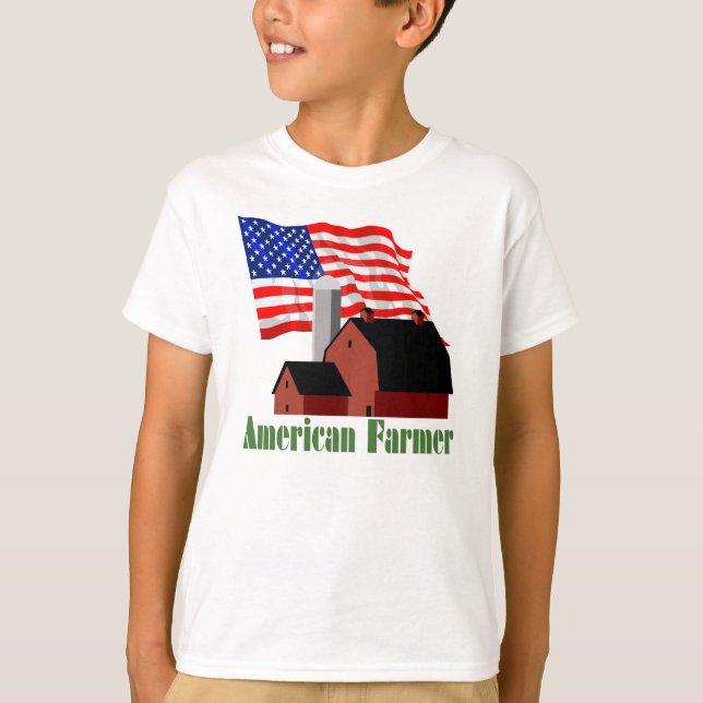 Camiseta Agricultor americano (Anverso)