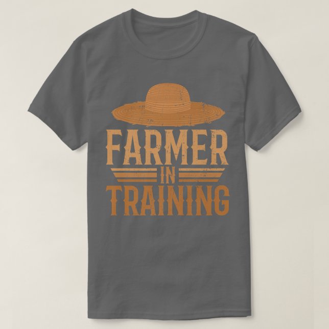 Camiseta Agricultor capacitando a cultivador de granero de  (Diseño del anverso)