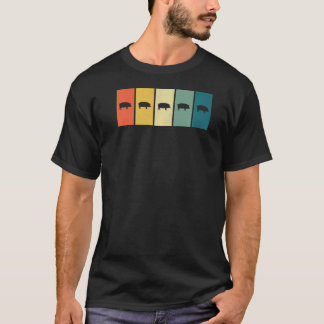 Camiseta Agricultor de agricultura de atardecer de cerdo re
