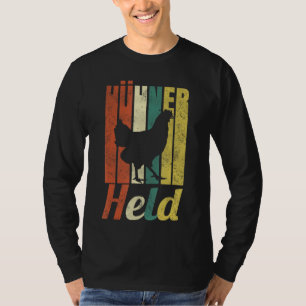Camiseta Agricultor de agricultura masculina Pollo Héroe de