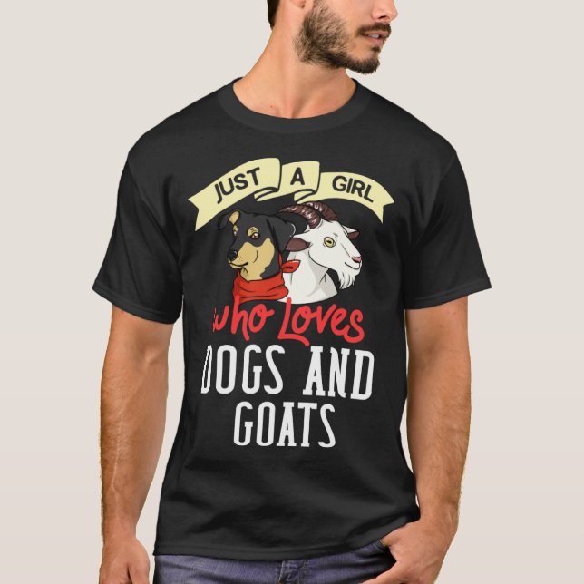 Camiseta Agricultor De Cabras Y Perros (Anverso)