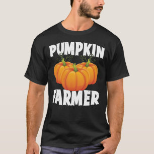 Camiseta Agricultor de calabaza Halloween Calabaza de Hallo