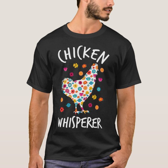 Camiseta Agricultor de gallos de pollo - Pollo (Anverso)