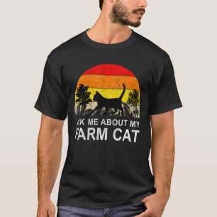 Camiseta Agricultor de gatos de granja propietarios de Masc