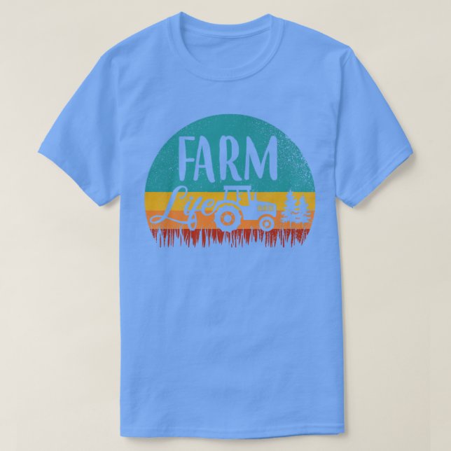 Camiseta Agricultor de la vida agrícola (Diseño del anverso)