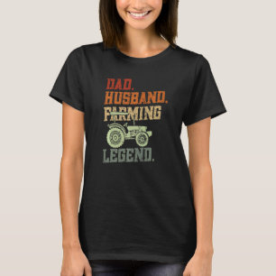 Camiseta Agricultor de leyenda agrícola de papá de marido m
