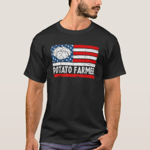 Camiseta Agricultor de papa Cultivando patatas Semillas de