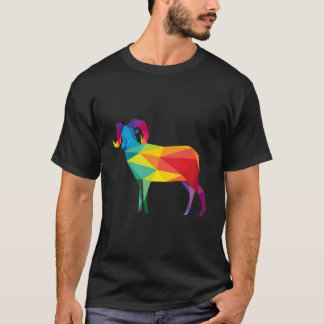 Camiseta Agricultor de polígono de cabra - Cabra agrícola