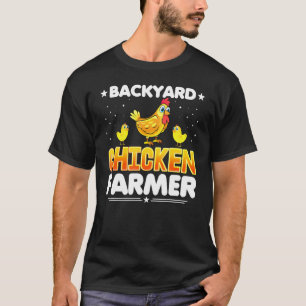 Camiseta Agricultor de pollo de patio trasero - Granjero de