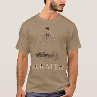 Camiseta agricultor de un campo