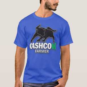 Camiseta Agricultor de vaca de efectivo Flujo de efectivo A