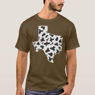 Camiseta Agricultor de vaca de esquema de Texas