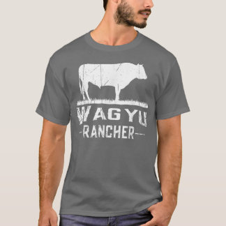 Camiseta Agricultor de vaca Wagyu Rancher