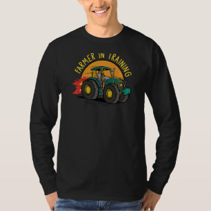 Camiseta Agricultor En Capacitación Futuro Experto Agrícola
